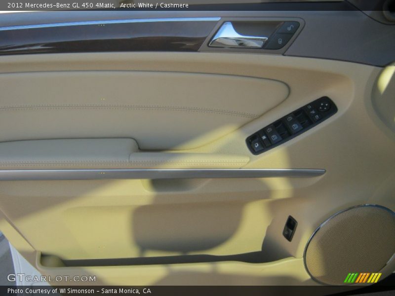 Arctic White / Cashmere 2012 Mercedes-Benz GL 450 4Matic