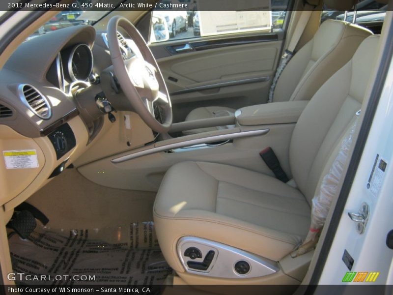 Arctic White / Cashmere 2012 Mercedes-Benz GL 450 4Matic