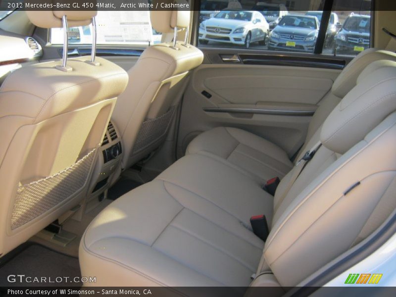 Arctic White / Cashmere 2012 Mercedes-Benz GL 450 4Matic
