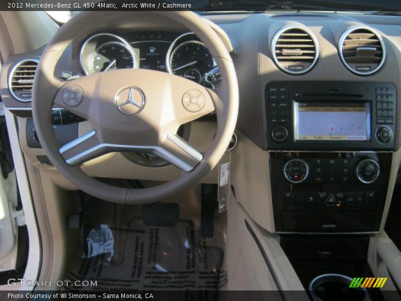 Arctic White / Cashmere 2012 Mercedes-Benz GL 450 4Matic
