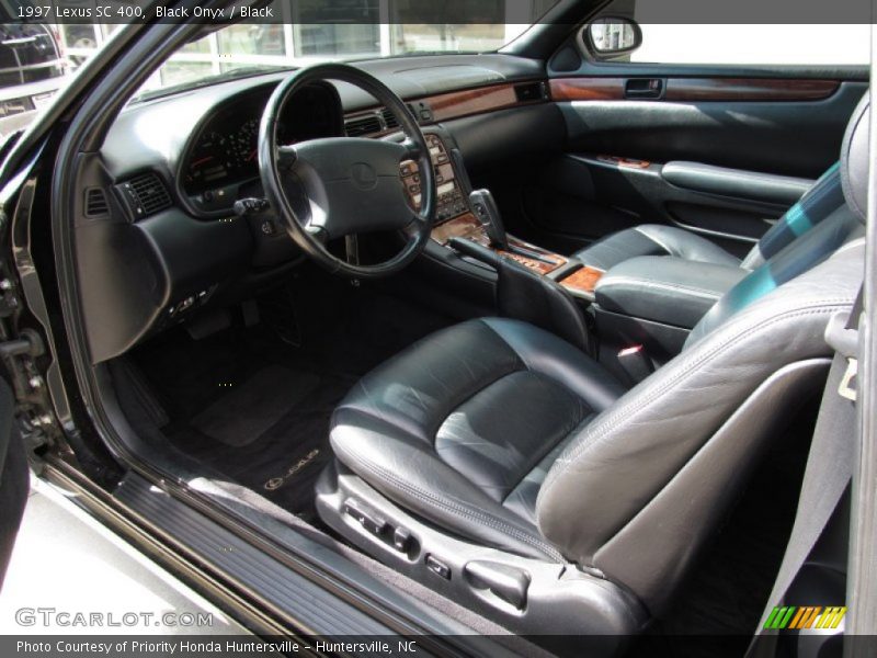 Black Interior - 1997 SC 400 