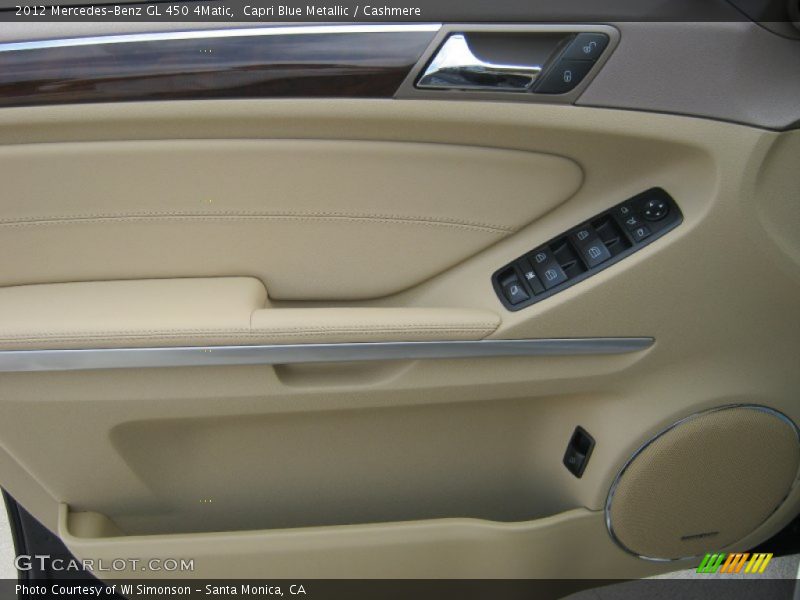 Capri Blue Metallic / Cashmere 2012 Mercedes-Benz GL 450 4Matic