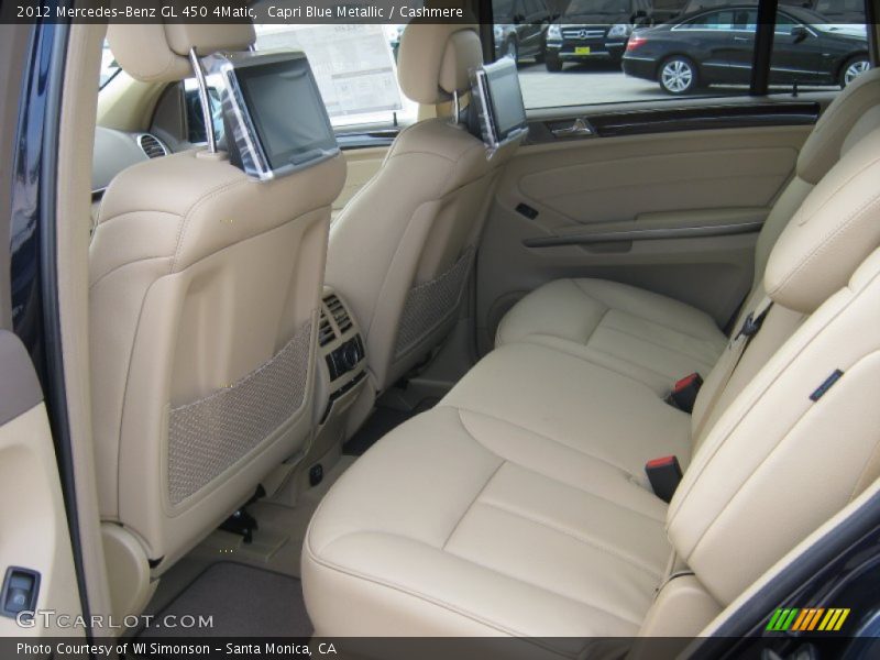 Capri Blue Metallic / Cashmere 2012 Mercedes-Benz GL 450 4Matic