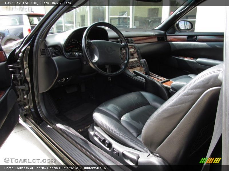  1997 SC 400 Black Interior
