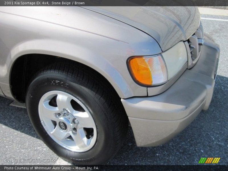 Stone Beige / Brown 2001 Kia Sportage EX 4x4