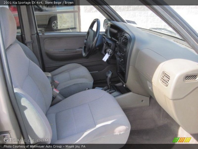 Stone Beige / Brown 2001 Kia Sportage EX 4x4