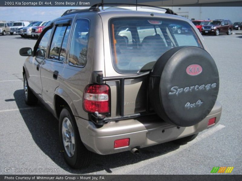 Stone Beige / Brown 2001 Kia Sportage EX 4x4