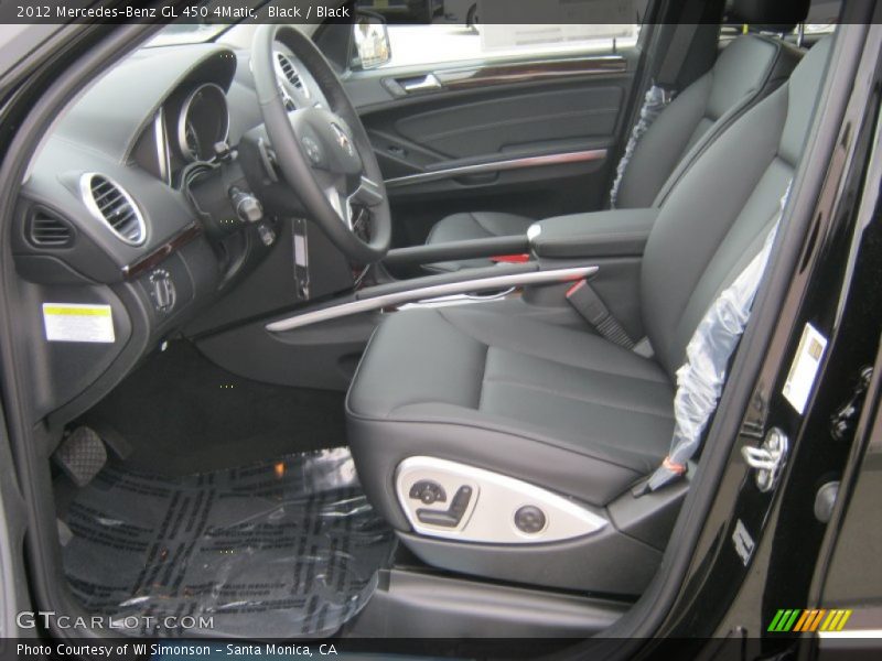 Black / Black 2012 Mercedes-Benz GL 450 4Matic