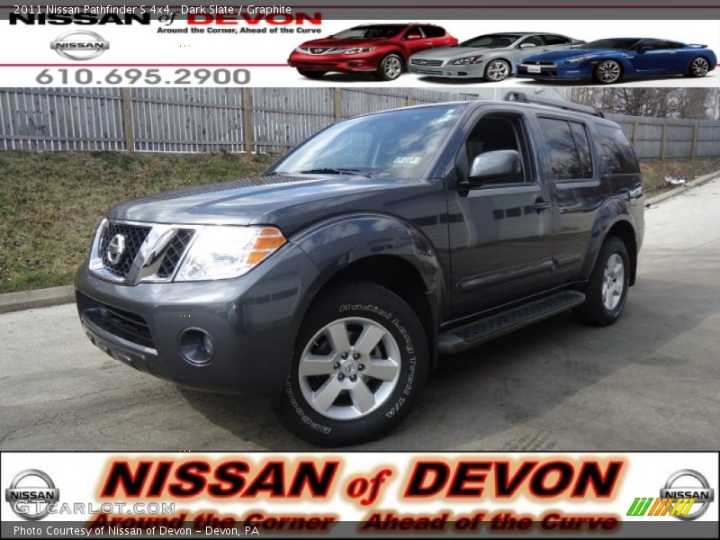 Dark Slate / Graphite 2011 Nissan Pathfinder S 4x4