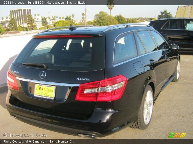 Black / Black 2012 Mercedes-Benz E 350 4Matic Wagon