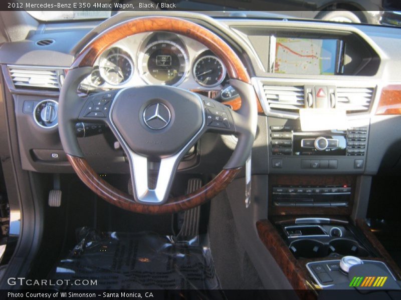 Black / Black 2012 Mercedes-Benz E 350 4Matic Wagon