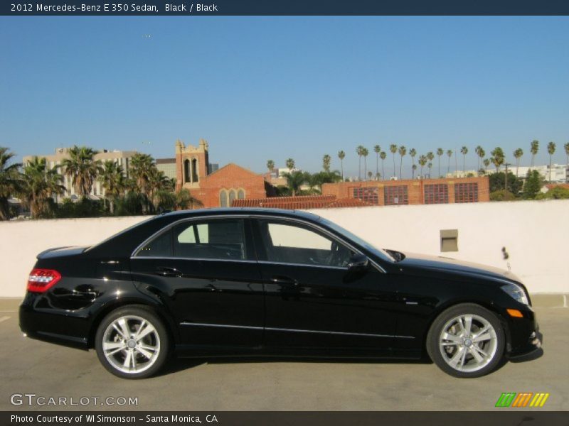 Black / Black 2012 Mercedes-Benz E 350 Sedan