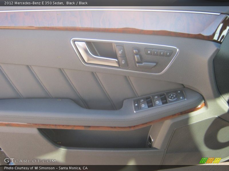 Black / Black 2012 Mercedes-Benz E 350 Sedan