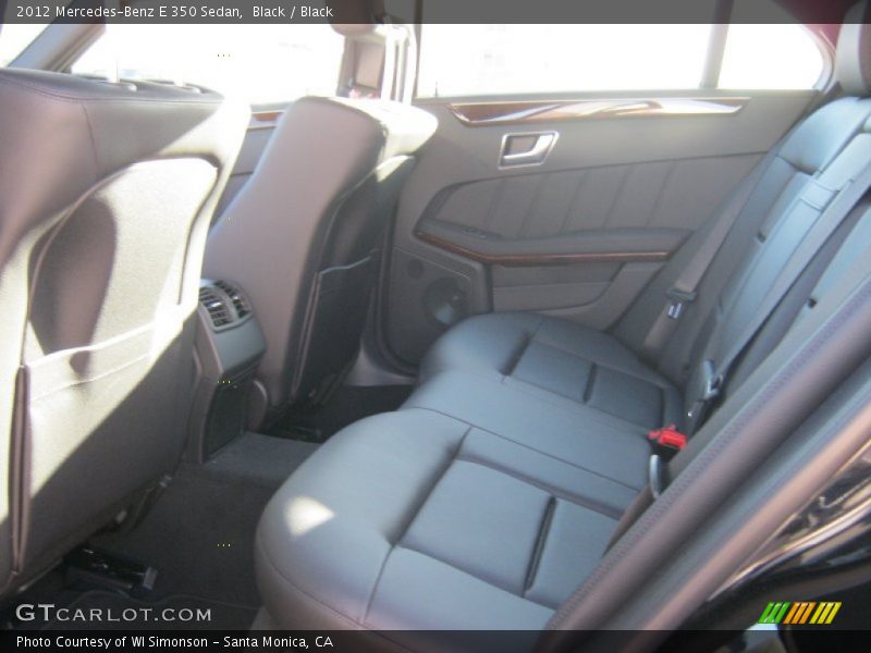 Black / Black 2012 Mercedes-Benz E 350 Sedan