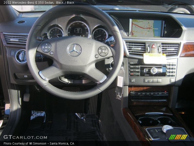 Black / Black 2012 Mercedes-Benz E 350 Sedan