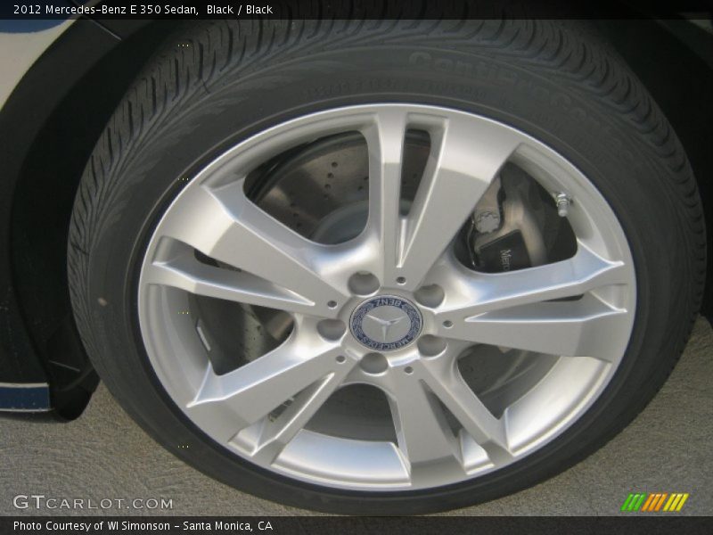 Black / Black 2012 Mercedes-Benz E 350 Sedan