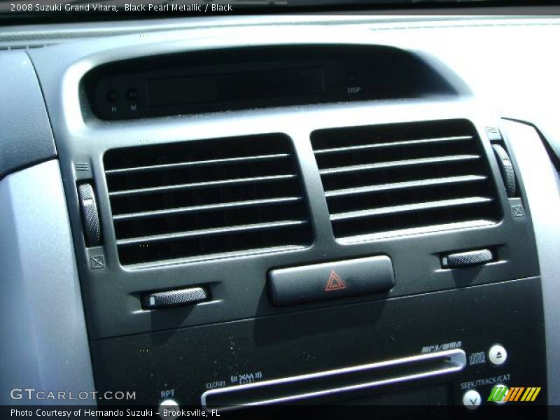 Black Pearl Metallic / Black 2008 Suzuki Grand Vitara