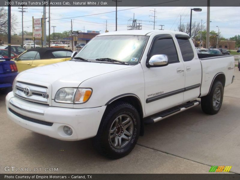 Natural White / Oak 2003 Toyota Tundra SR5 Access Cab