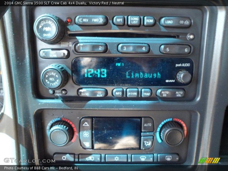 Victory Red / Neutral 2004 GMC Sierra 3500 SLT Crew Cab 4x4 Dually