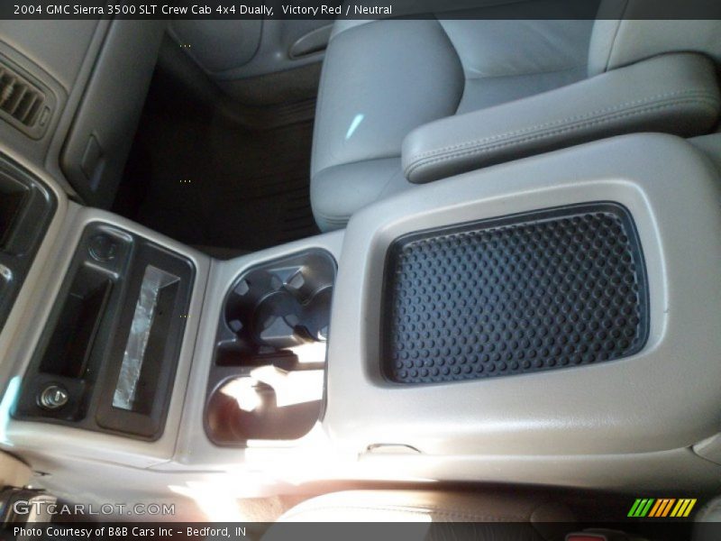 Victory Red / Neutral 2004 GMC Sierra 3500 SLT Crew Cab 4x4 Dually