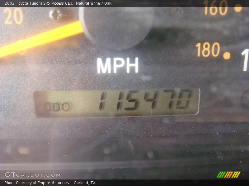 Natural White / Oak 2003 Toyota Tundra SR5 Access Cab