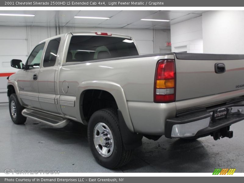 Light Pewter Metallic / Graphite 2001 Chevrolet Silverado 2500HD LS Extended Cab 4x4