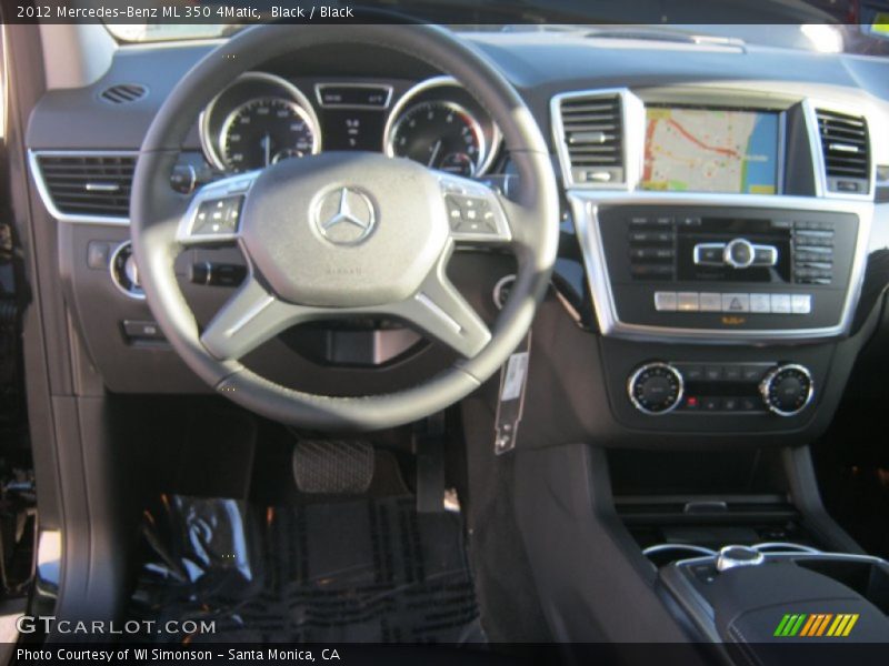 Black / Black 2012 Mercedes-Benz ML 350 4Matic