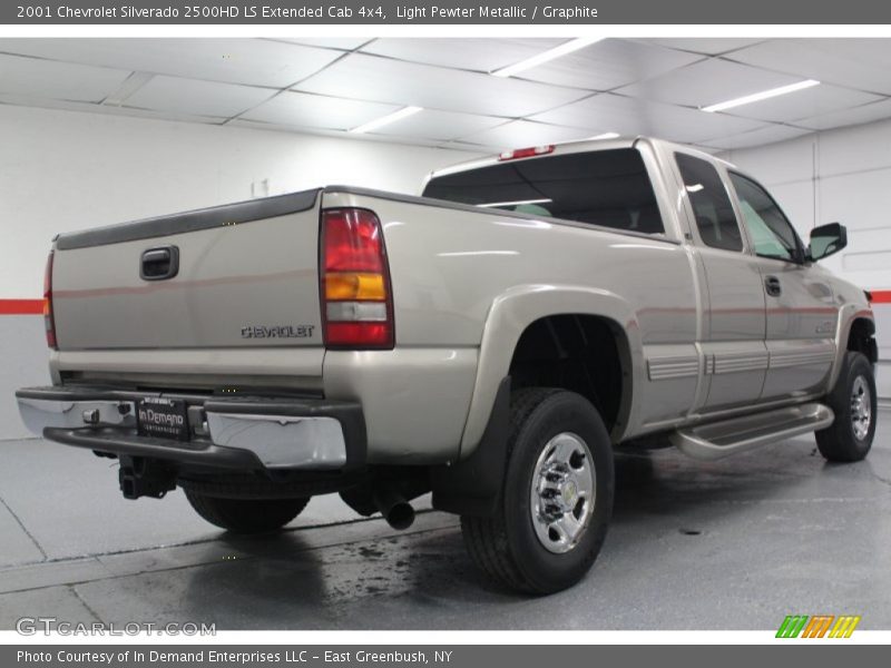 Light Pewter Metallic / Graphite 2001 Chevrolet Silverado 2500HD LS Extended Cab 4x4