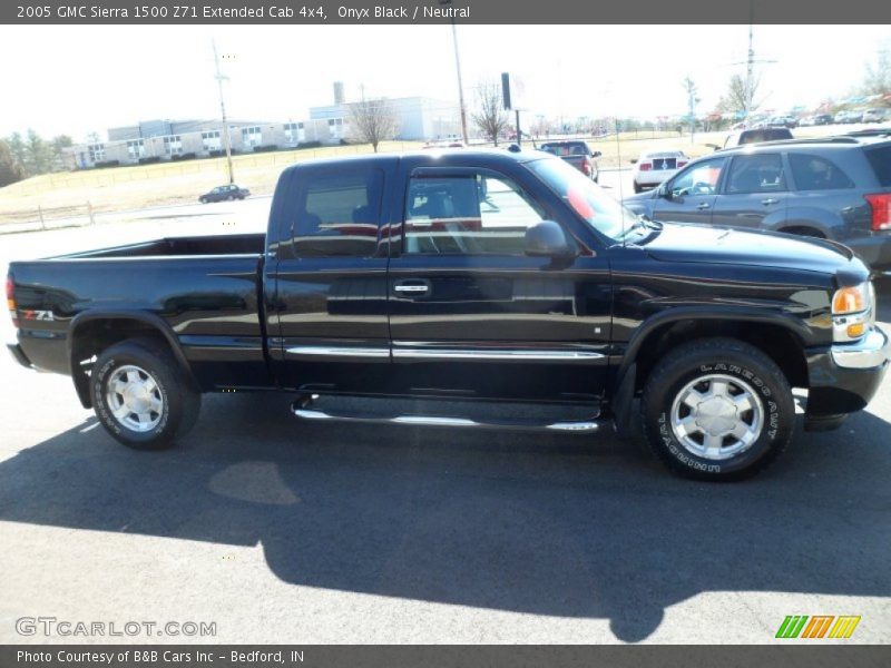 Onyx Black / Neutral 2005 GMC Sierra 1500 Z71 Extended Cab 4x4