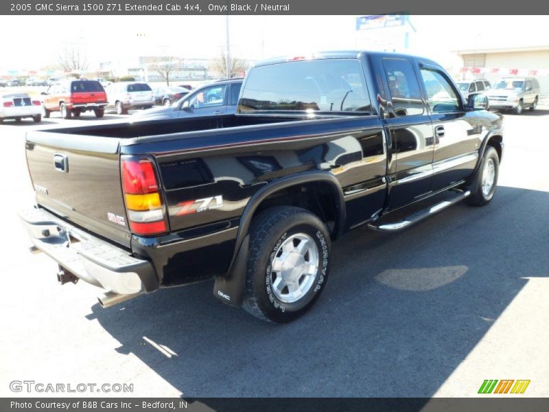 Onyx Black / Neutral 2005 GMC Sierra 1500 Z71 Extended Cab 4x4