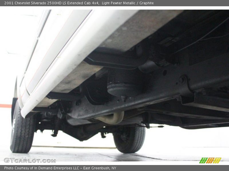 Light Pewter Metallic / Graphite 2001 Chevrolet Silverado 2500HD LS Extended Cab 4x4
