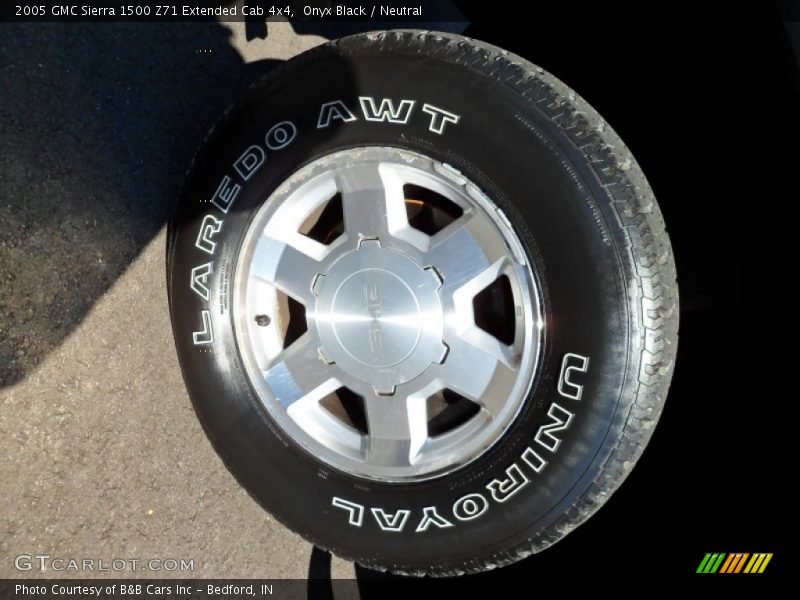 Onyx Black / Neutral 2005 GMC Sierra 1500 Z71 Extended Cab 4x4