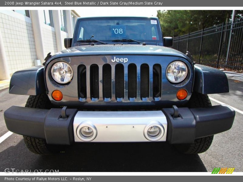Steel Blue Metallic / Dark Slate Gray/Medium Slate Gray 2008 Jeep Wrangler Sahara 4x4
