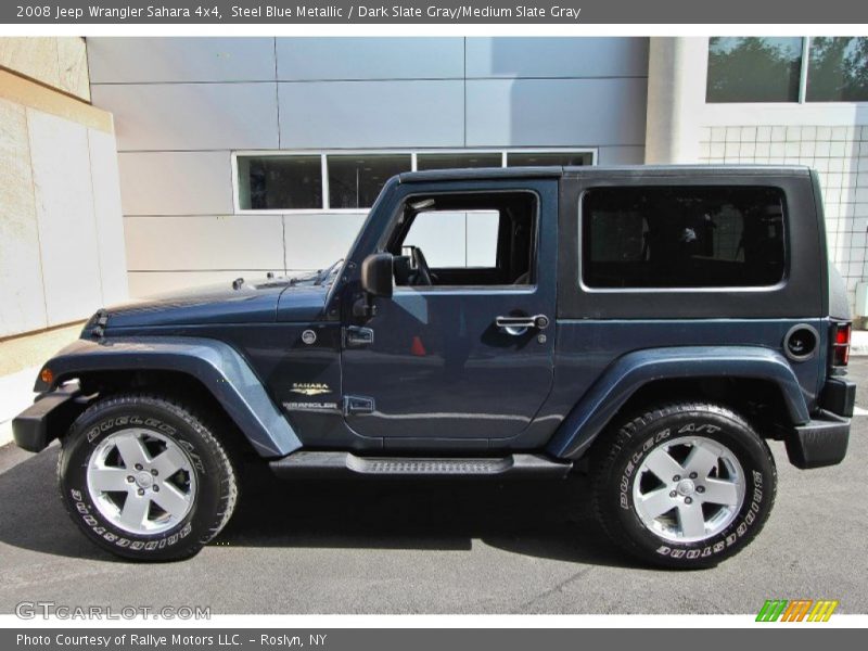 Steel Blue Metallic / Dark Slate Gray/Medium Slate Gray 2008 Jeep Wrangler Sahara 4x4