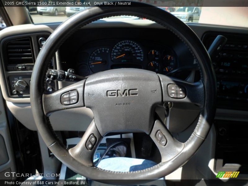 Onyx Black / Neutral 2005 GMC Sierra 1500 Z71 Extended Cab 4x4