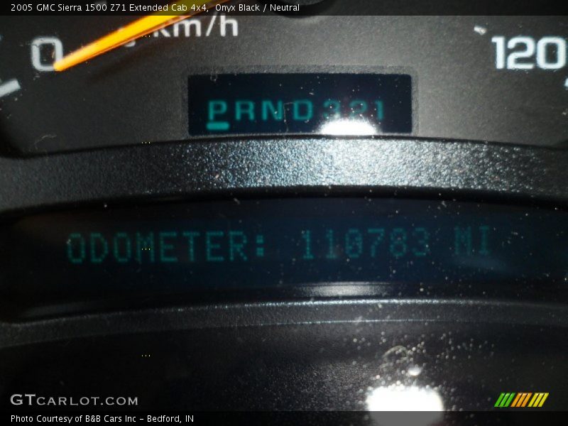Onyx Black / Neutral 2005 GMC Sierra 1500 Z71 Extended Cab 4x4