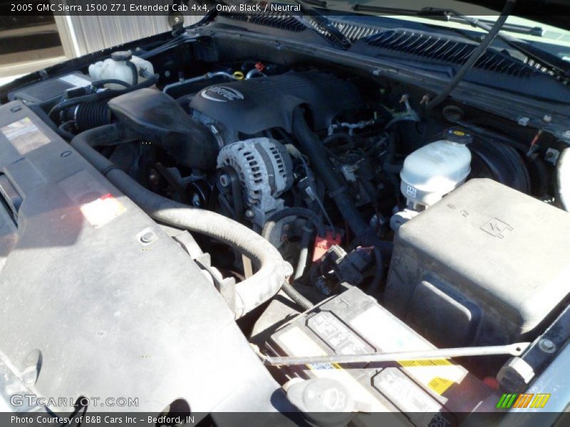 Onyx Black / Neutral 2005 GMC Sierra 1500 Z71 Extended Cab 4x4