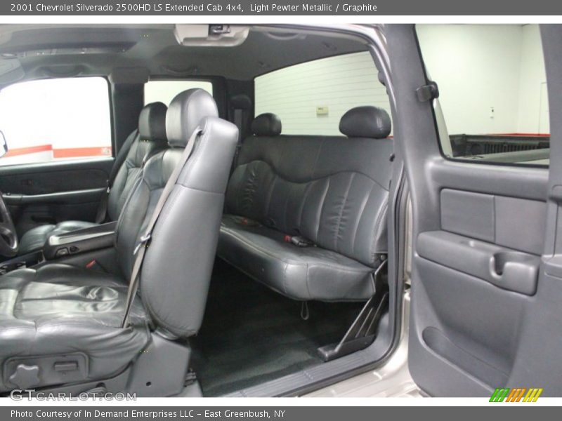 Light Pewter Metallic / Graphite 2001 Chevrolet Silverado 2500HD LS Extended Cab 4x4