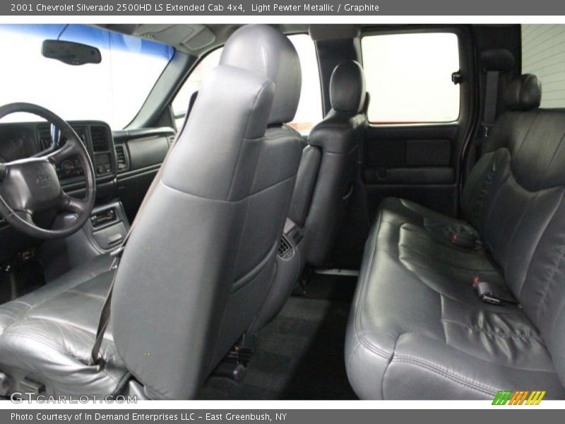 Light Pewter Metallic / Graphite 2001 Chevrolet Silverado 2500HD LS Extended Cab 4x4