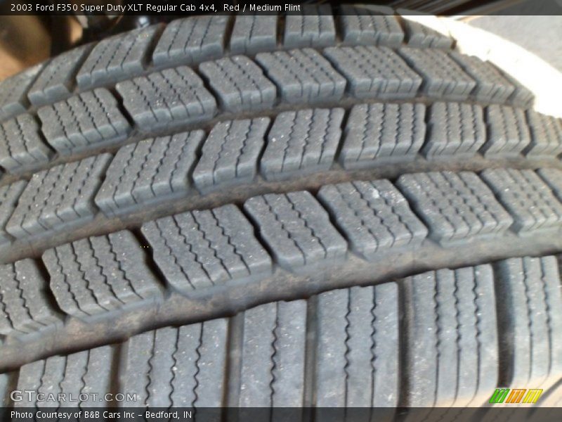 Red / Medium Flint 2003 Ford F350 Super Duty XLT Regular Cab 4x4