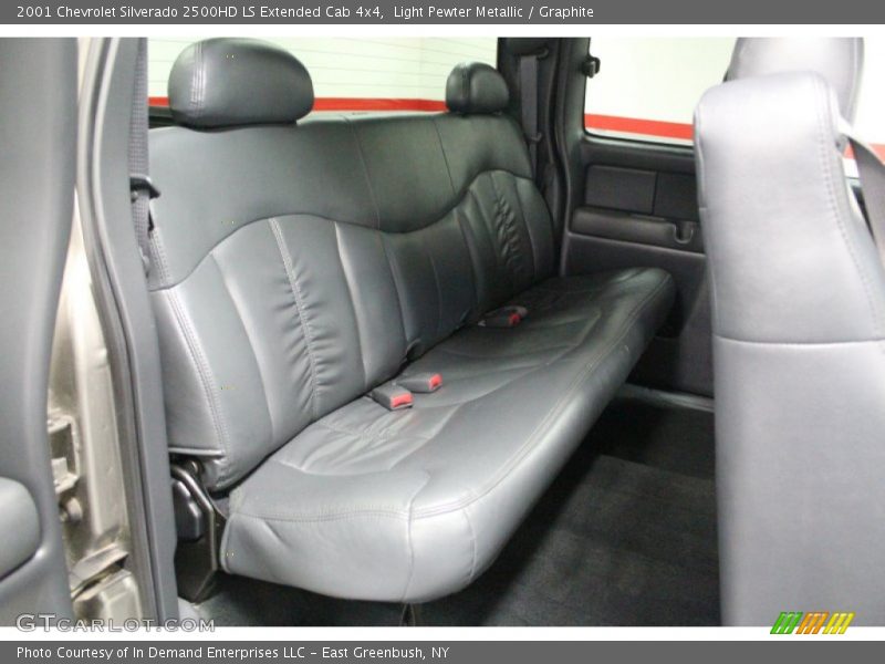 Light Pewter Metallic / Graphite 2001 Chevrolet Silverado 2500HD LS Extended Cab 4x4