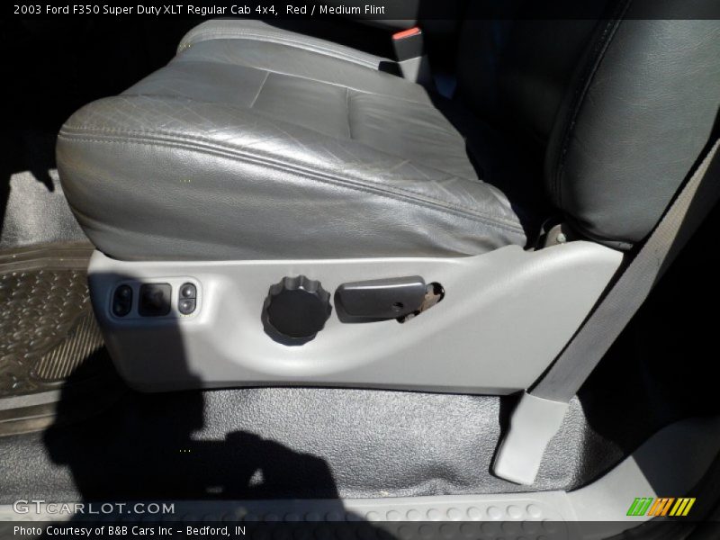 Red / Medium Flint 2003 Ford F350 Super Duty XLT Regular Cab 4x4