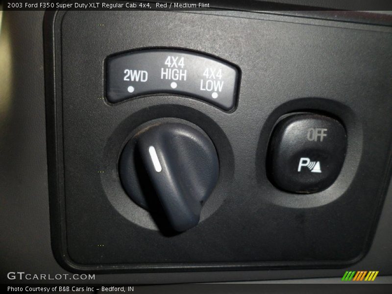 Red / Medium Flint 2003 Ford F350 Super Duty XLT Regular Cab 4x4