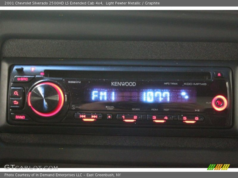 Light Pewter Metallic / Graphite 2001 Chevrolet Silverado 2500HD LS Extended Cab 4x4