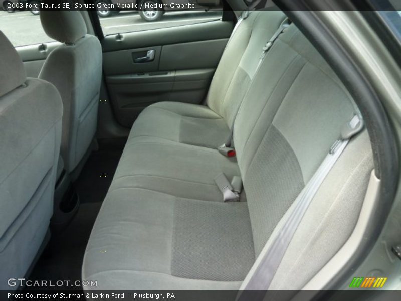 Spruce Green Metallic / Medium Graphite 2003 Ford Taurus SE