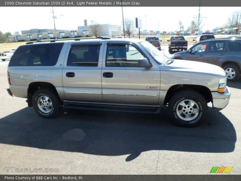 Light Pewter Metallic / Medium Gray 2000 Chevrolet Suburban 1500 LS 4x4