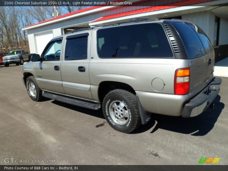 Light Pewter Metallic / Medium Gray 2000 Chevrolet Suburban 1500 LS 4x4