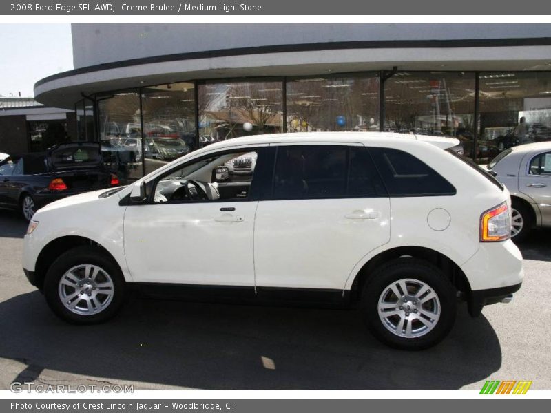 Creme Brulee / Medium Light Stone 2008 Ford Edge SEL AWD