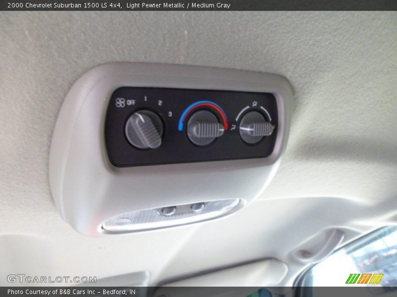 Light Pewter Metallic / Medium Gray 2000 Chevrolet Suburban 1500 LS 4x4