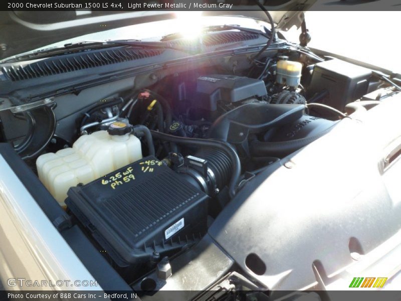 Light Pewter Metallic / Medium Gray 2000 Chevrolet Suburban 1500 LS 4x4